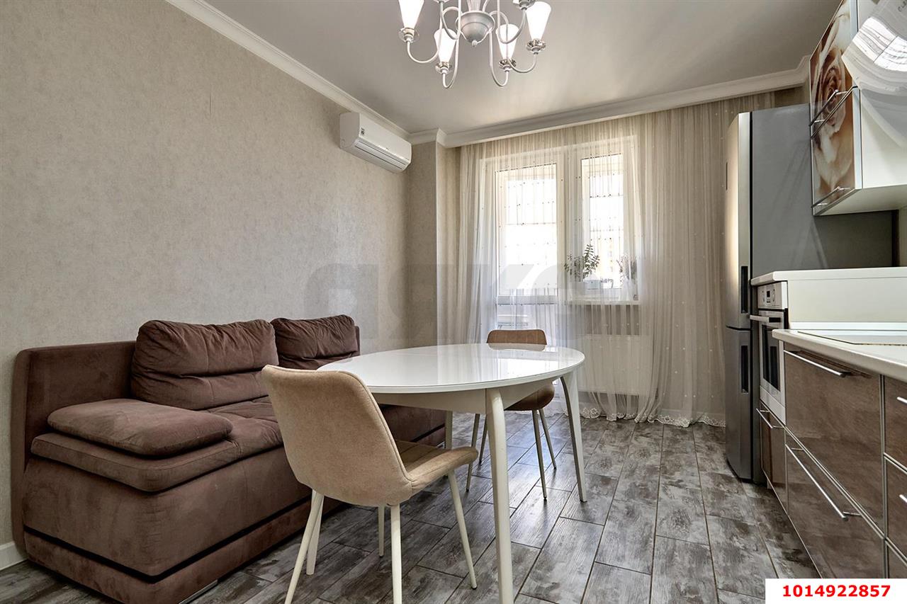Фото №2: 1-комнатная квартира 64&nbsp;м², 13/18&nbsp;эт. - Краснодар, Кожзавод, ЖК Европейский, мкр. Западный внутригородской округ, ул. Кожевенная, 24