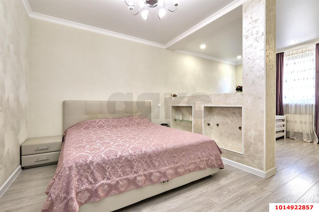 Фото №4: 1-комнатная квартира 64&nbsp;м², 13/18&nbsp;эт. - Краснодар, Кожзавод, ЖК Европейский, мкр. Западный внутригородской округ, ул. Кожевенная, 24