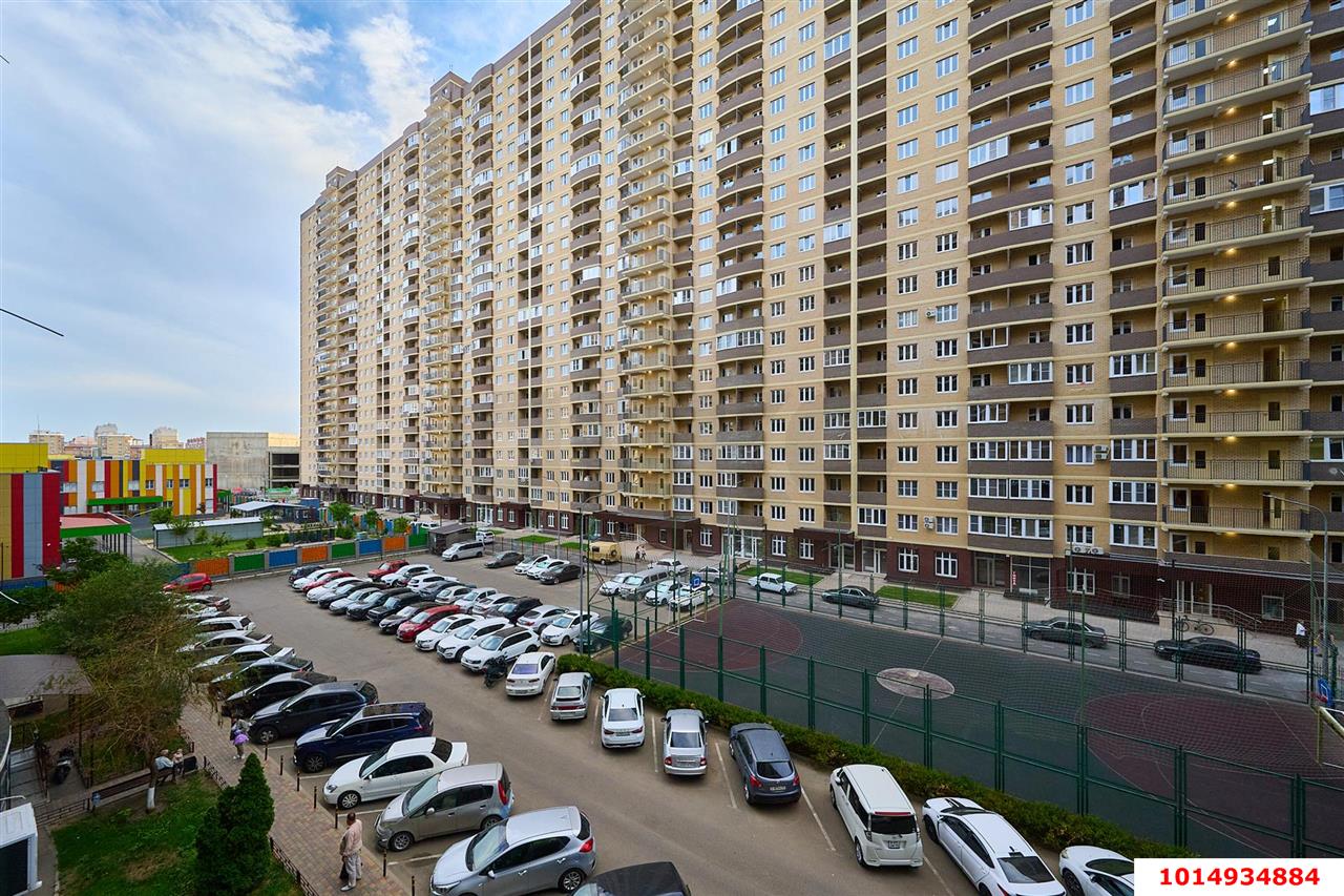 Фото №4: 1-комнатная квартира 36&nbsp;м², 4/19&nbsp;эт. - Краснодар, Прикубанский внутригородской округ, имени Петра Метальникова, мкр. жилой комплекс Победа-2, ул. Цезаря Куникова, 35