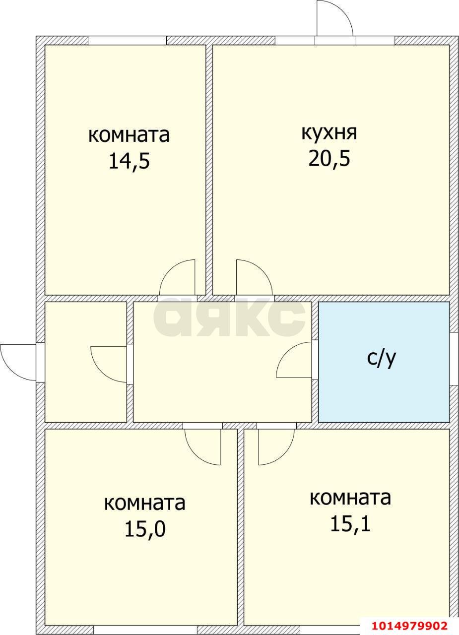 Фото №6: Дом 90&nbsp;м² + 4.2&nbsp;сот., 1&nbsp;эт. - Краснодар, Карасунский внутригородской округ, мкр. ДНТ Знаменский, ул. Степная, 12