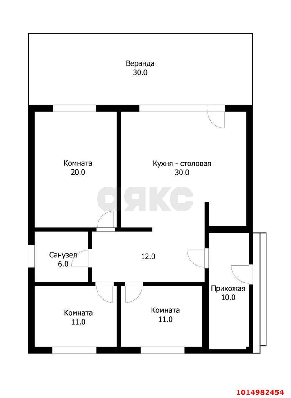 Фото №4: Дом 103&nbsp;м² + 7.96&nbsp;сот., 1&nbsp;эт. - СПК Прогресс, мкр. Прикубанский внутригородской округ, ул. Полевая, 272