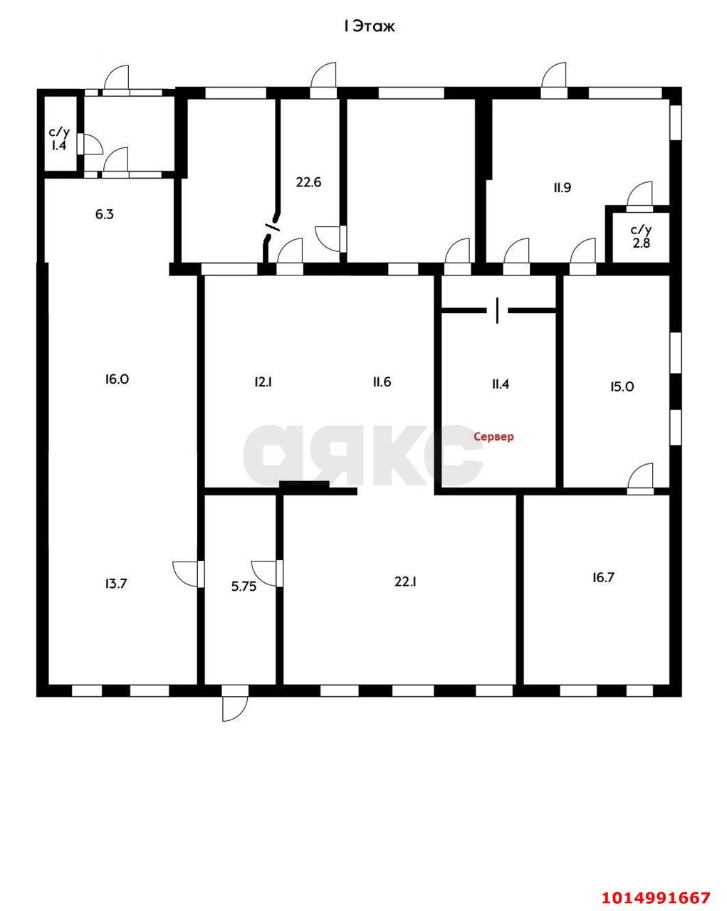Фото №14: Отдельное здание 169&nbsp;м², 1&nbsp;эт. - Краснодар, Западный внутригородской округ, мкр. Центральный, ул. Карасунская, 50