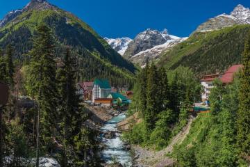 Фото №1: Коммерческая земля 10&nbsp;сот. - курортный  Домбай, мкр. курорт Домбай, ул. Карачаевская, 90