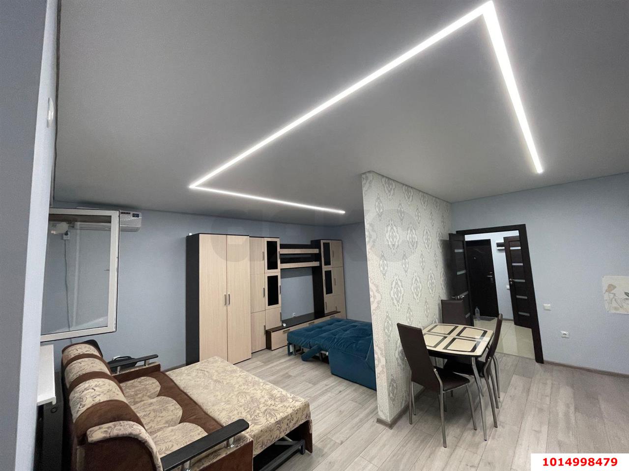 Фото №3: 1-комнатная квартира 41&nbsp;м², 1/16&nbsp;эт. - Краснодар, Прикубанский внутригородской округ, Краевая Клиническая Больница, мкр. жилой комплекс Олимп, ул. Домбайская, 10/2
