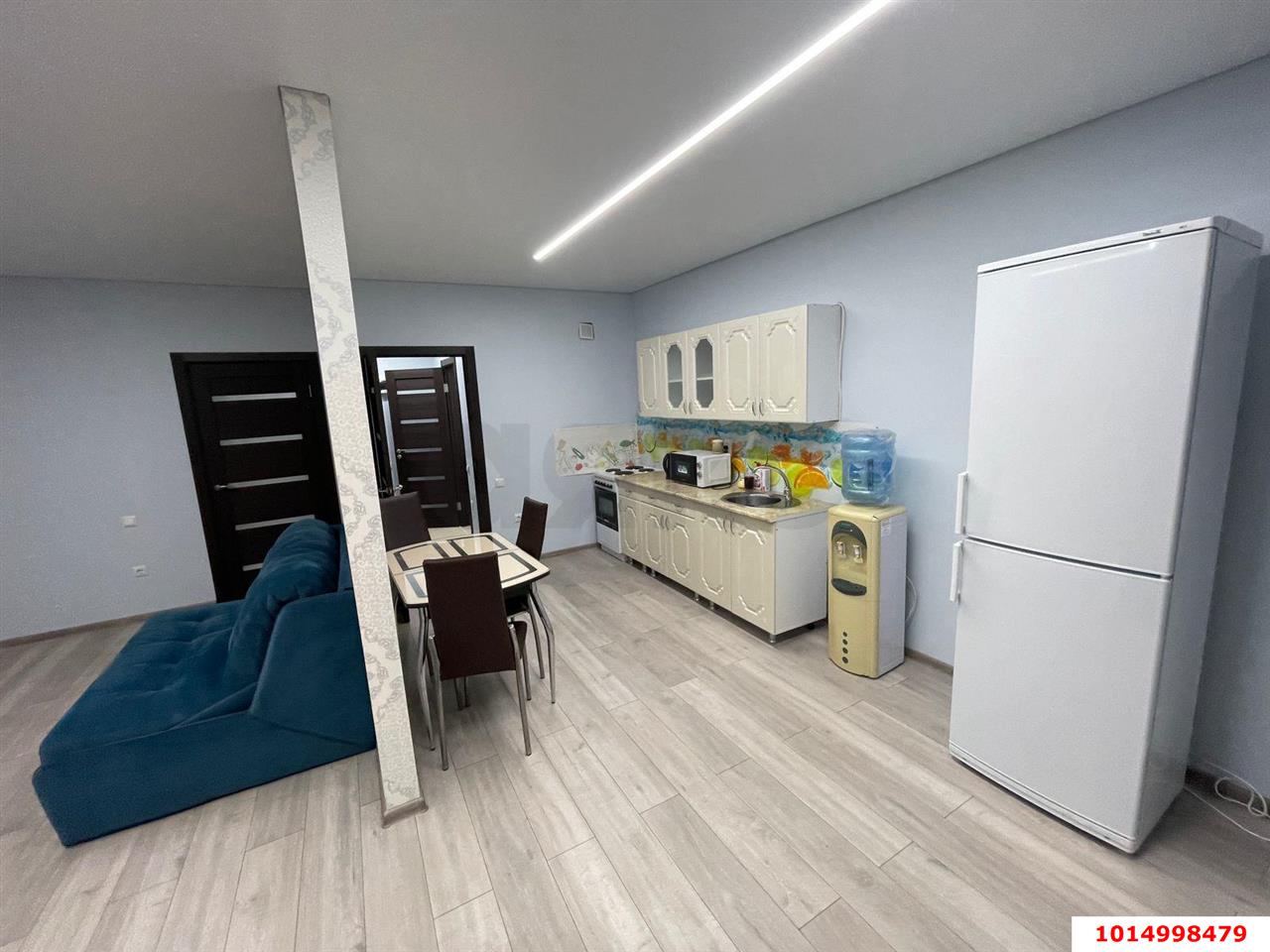 Фото №1: 1-комнатная квартира 41&nbsp;м², 1/16&nbsp;эт. - Краснодар, Прикубанский внутригородской округ, Краевая Клиническая Больница, мкр. жилой комплекс Олимп, ул. Домбайская, 10/2