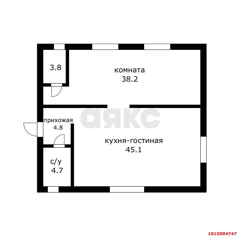 Фото №10: Дом 98&nbsp;м² + 6&nbsp;сот., 1&nbsp;эт. - Елизаветинская, Прикубанский внутригородской округ, ст Кубанские Зори, ул. Абрикосовая, 61