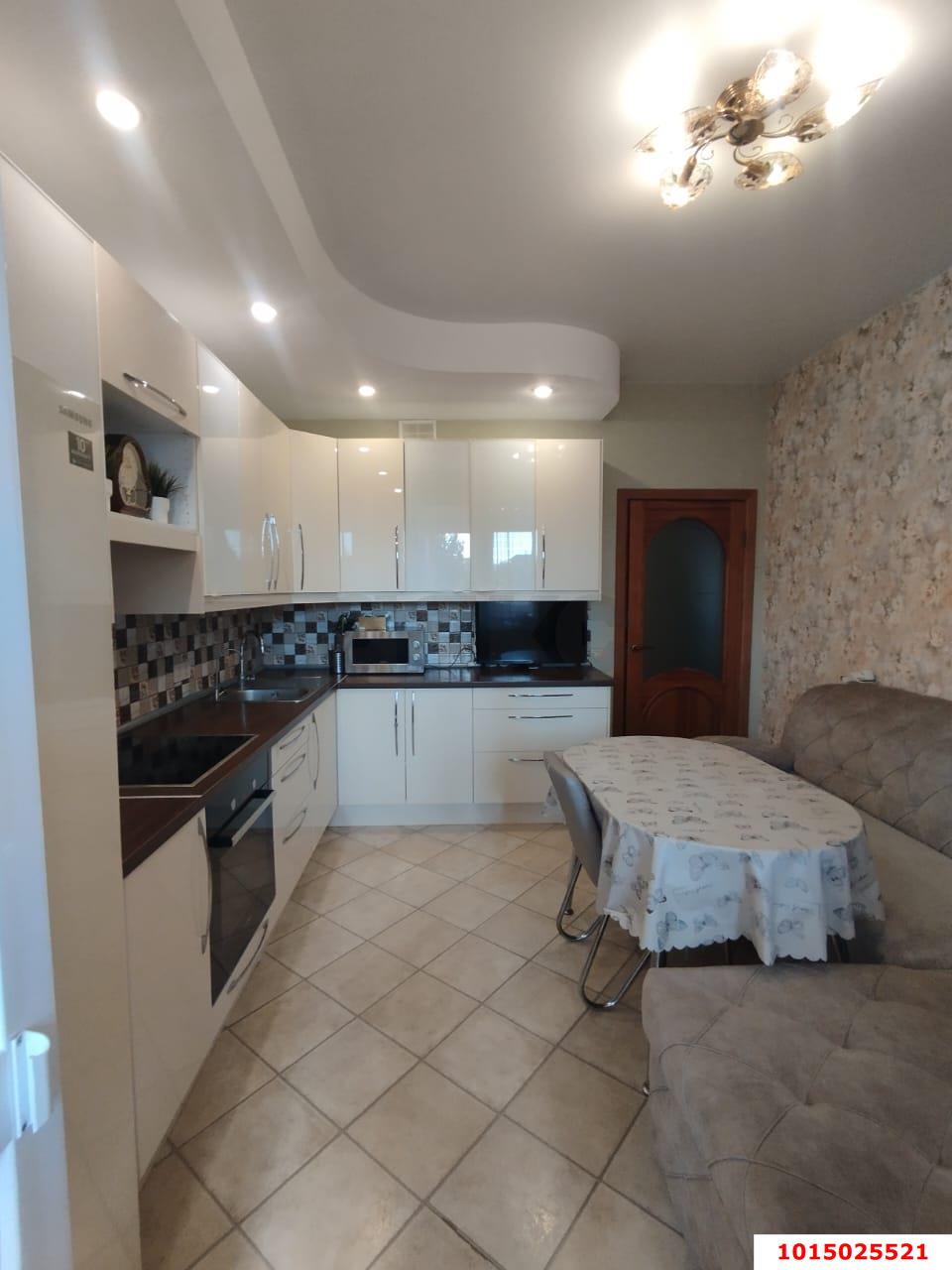 Фото №4: 2-комнатная квартира 74&nbsp;м², 2/16&nbsp;эт. - Краснодар, Прикубанский внутригородской округ, Фестивальный, Солнечный, мкр. ЖК Янтарный 2, ул. Ковалёва, 48