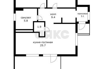 Фото №1: Дом 97&nbsp;м², 1&nbsp;эт. - Елизаветинская, мкр. Прикубанский внутригородской округ, ул. Колхозная, 68