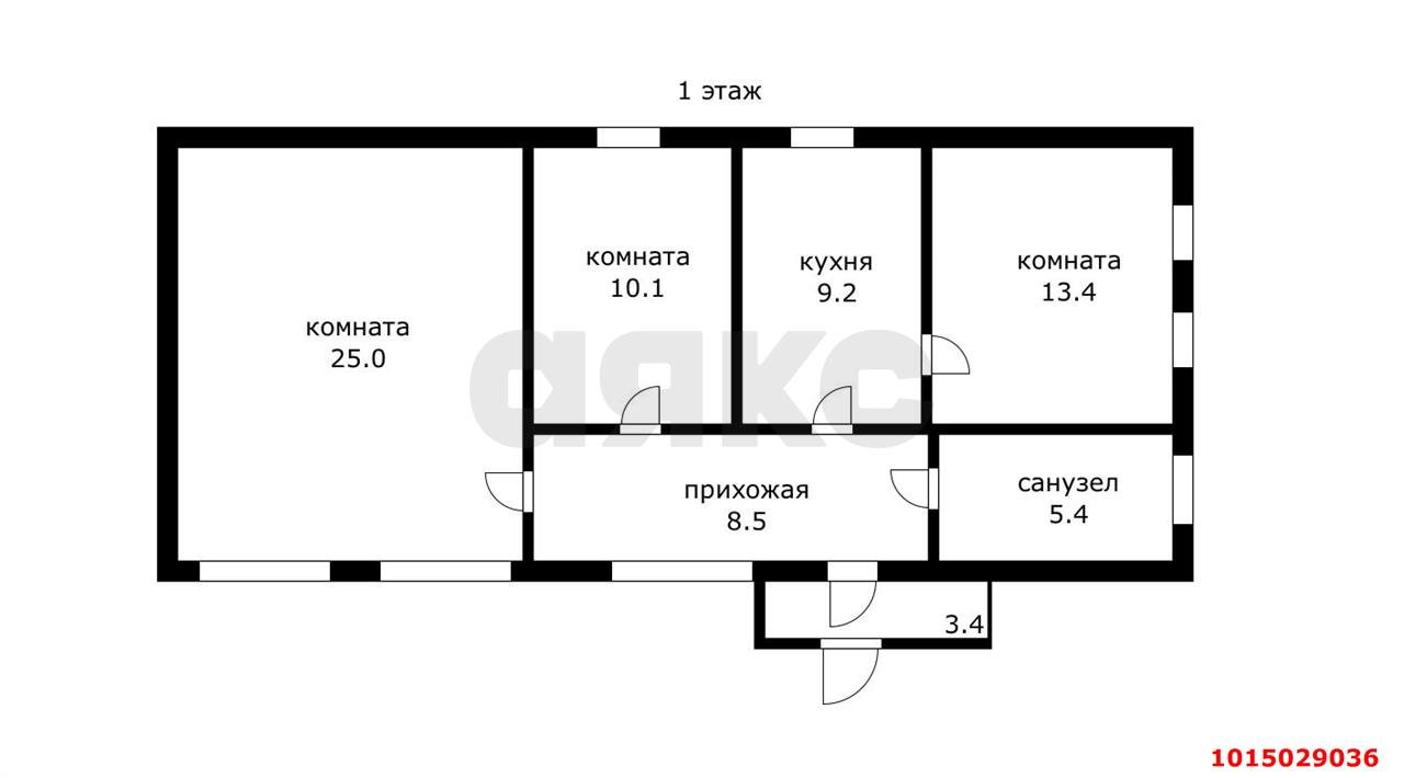 Фото №12: Дом 134&nbsp;м² + 2.55&nbsp;сот., 2&nbsp;эт. - Краснодар, Западный внутригородской округ, мкр. Кожзавод, ул. Северная, 92