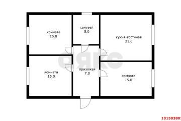 Фото №1: Дом 78 м² + 3 сот., 1 эт. - Краснодаргорстрой, мкр. Прикубанский внутригородской округ, ул. 2-я Линия, 6