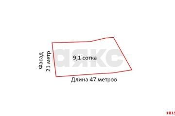 Фото №1: Земельный участок под ИЖС 9.1&nbsp;сот. - Тульский, ул. Речная, 44