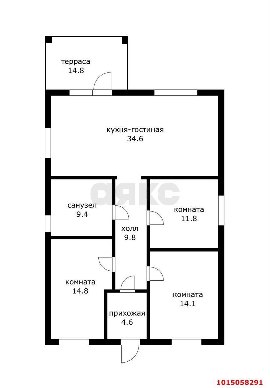 Фото №6: Дом 120&nbsp;м² + 4&nbsp;сот., 1&nbsp;эт. - Ленина, Карасунский внутригородской округ, мкр. СНТ Юбилейное, ул. Кубанская, 3