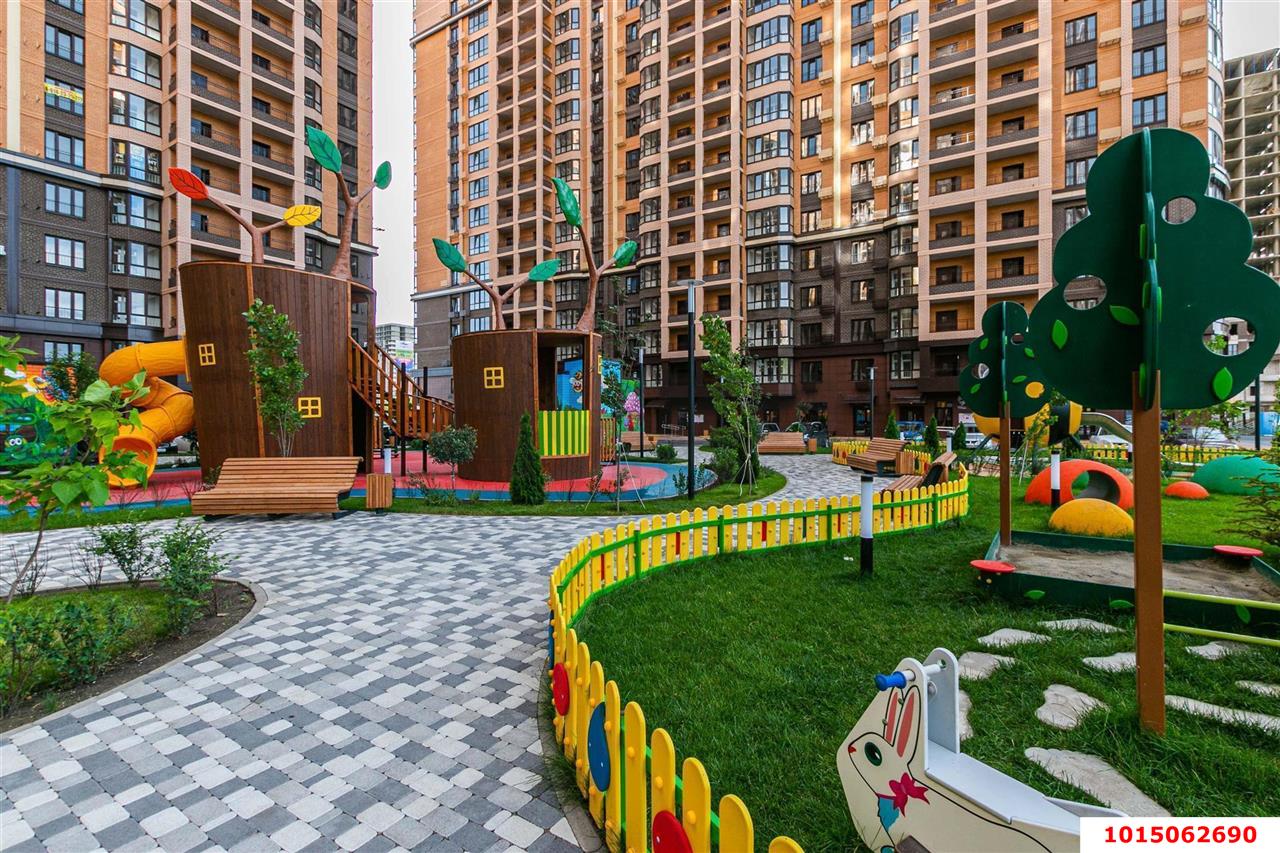 Фото №5: 1-комнатная квартира 39&nbsp;м², 4/22&nbsp;эт. - Краснодар, Прикубанский внутригородской округ, мкр. Достояние, ул. Григория Булгакова, 16