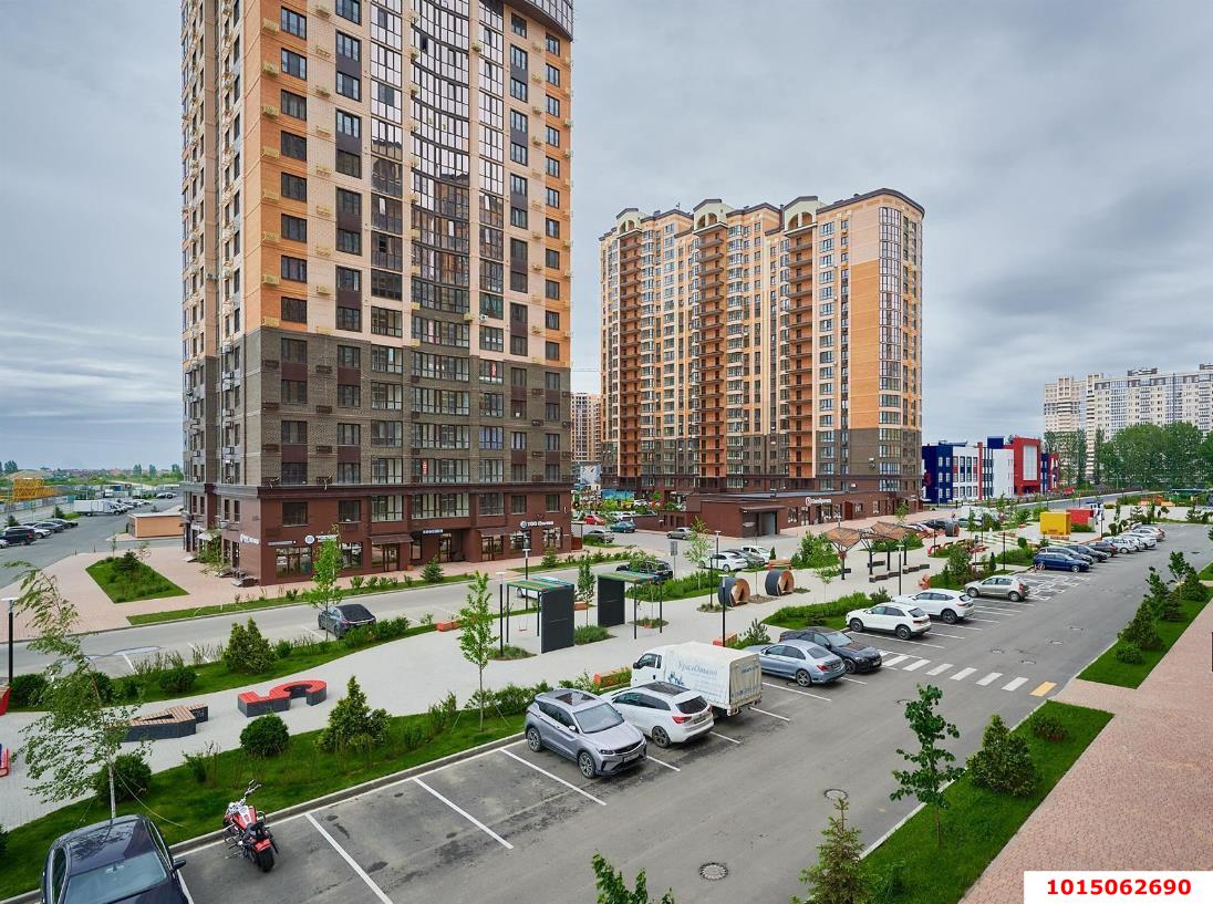 Фото №3: 1-комнатная квартира 39&nbsp;м², 4/22&nbsp;эт. - Краснодар, Прикубанский внутригородской округ, мкр. Достояние, ул. Григория Булгакова, 16