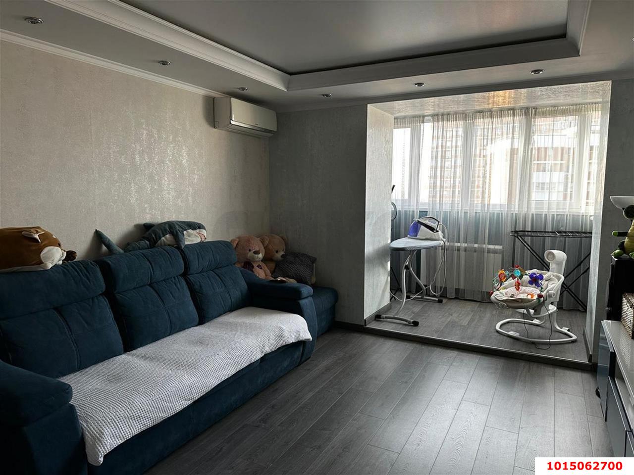 Фото №1: 3-комнатная квартира 74&nbsp;м², 15/16&nbsp;эт. - Краснодар, Прикубанский внутригородской округ, мкр. Военный городок № 109, ул. Кореновская, 73