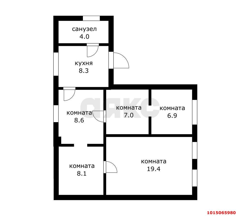 Фото №10: Дом 68&nbsp;м² + 7.4&nbsp;сот., 1&nbsp;эт. - Краснодар, Прикубанский внутригородской округ, Калинино, мкр. Завод Радиоизмерительных Приборов, ул. Российская, 314