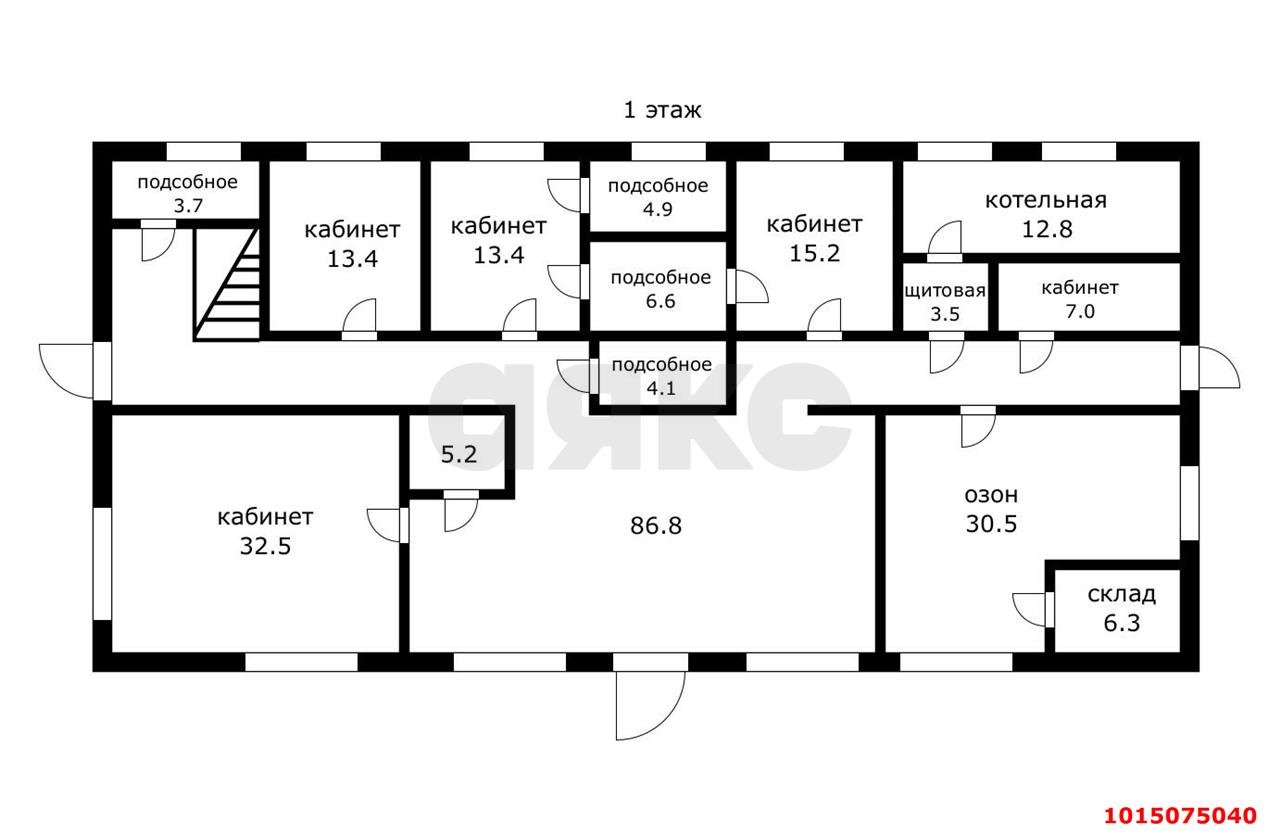 Фото №5: Торговое помещение 497&nbsp;м², 1/2&nbsp;эт. - Нововеличковская, ул. Красная, 34