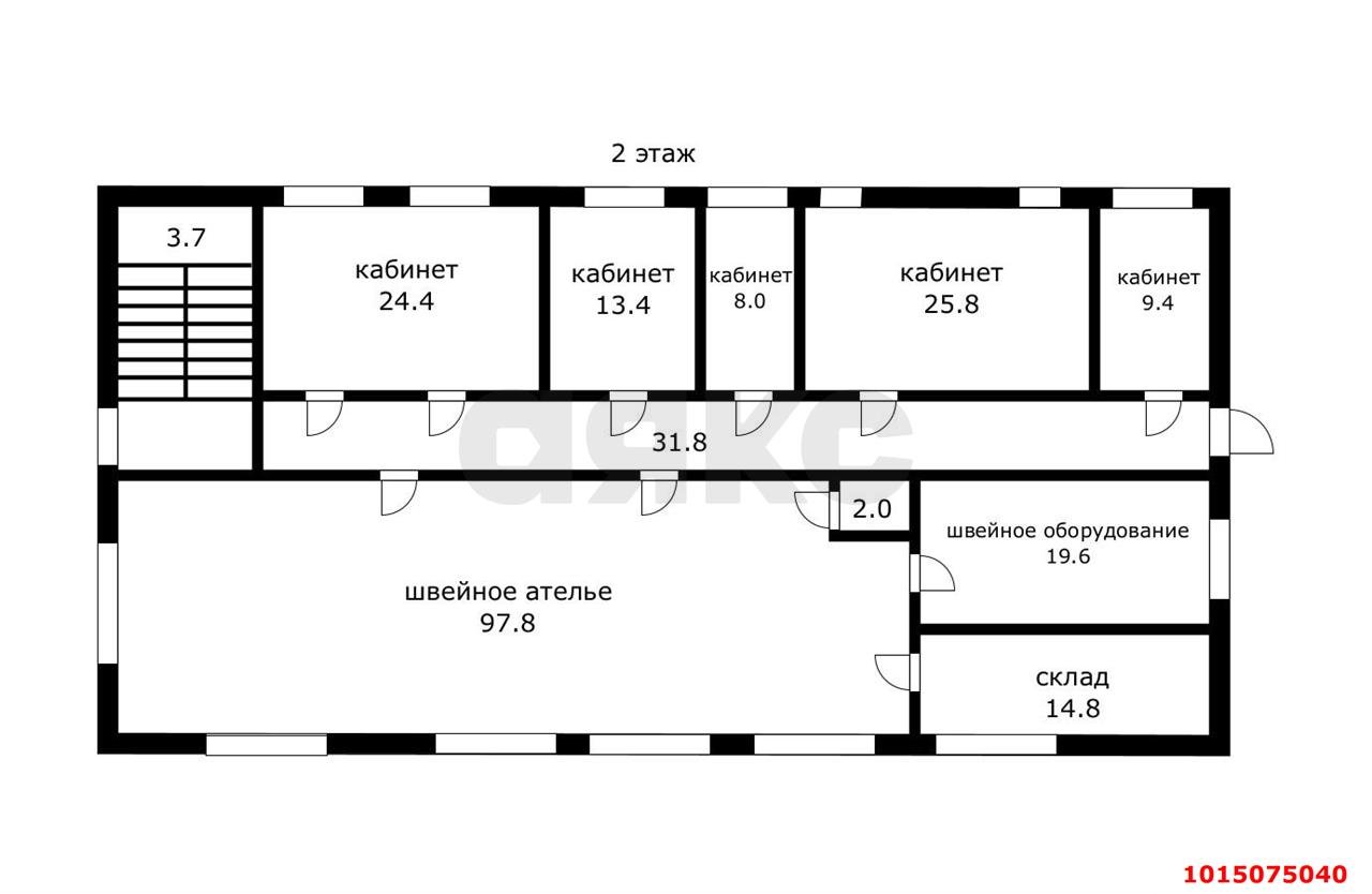 Фото №6: Торговое помещение 497&nbsp;м², 1/2&nbsp;эт. - Нововеличковская, ул. Красная, 34