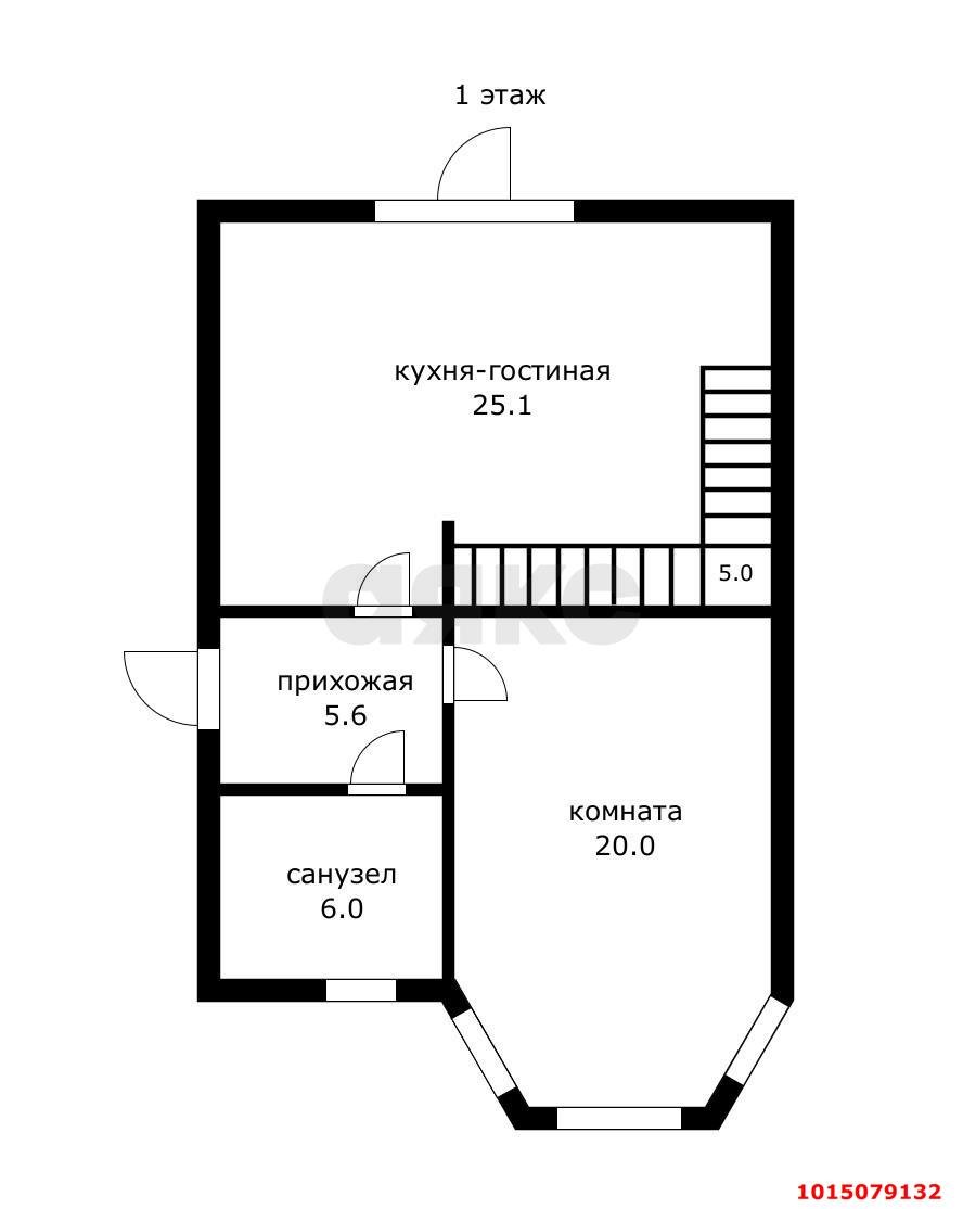 Фото №10: Дом 115&nbsp;м² + 4&nbsp;сот., 2&nbsp;эт. - Краснодар, Прикубанский внутригородской округ, мкр. Северный, ул. Большевистская