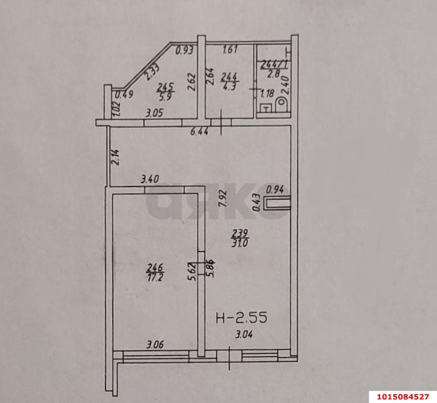 Фото №7: Торговое помещение 61&nbsp;м², 1/21&nbsp;эт. - Краснодар, Западный внутригородской округ, ЖК Новый Город, мкр. Юбилейный, ул. Генерала Шифрина, 7