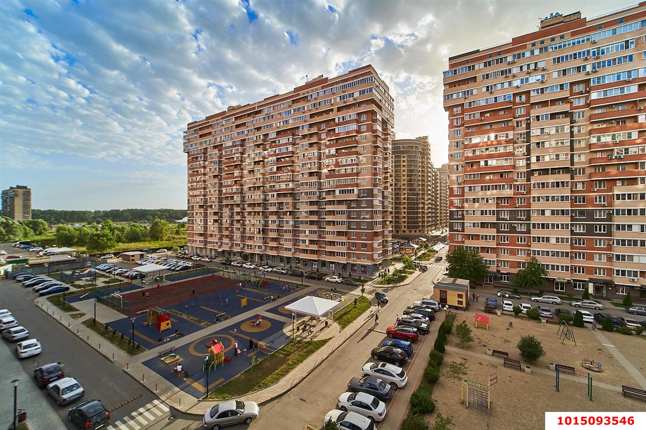 Фото №1: 1-комнатная квартира 42&nbsp;м², 14/18&nbsp;эт. - Краснодар, Карасунский внутригородской округ, мкр. жилой комплекс Рассвет, ул. Гидростроителей, 67