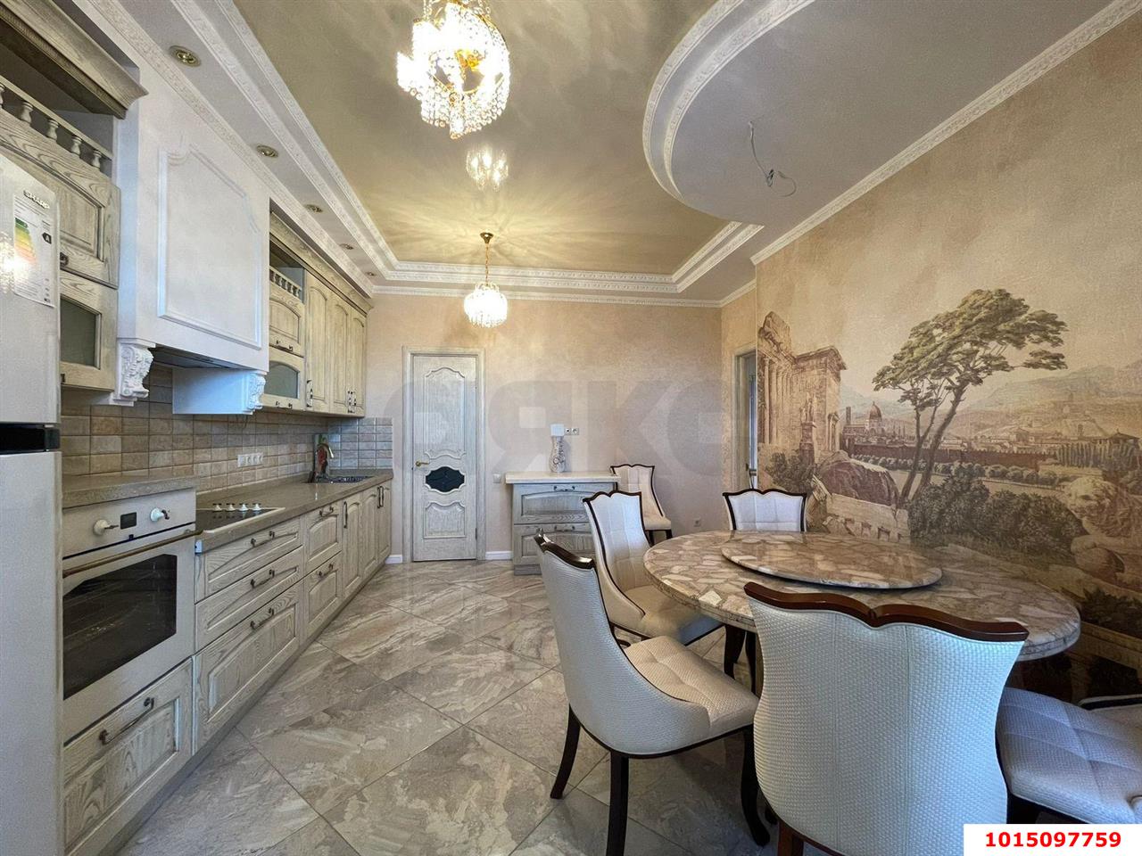 Фото №4: 3-комнатная квартира 120&nbsp;м², 6/16&nbsp;эт. - Краснодар, Кожзавод, мкр. Западный внутригородской округ, ул. Кожевенная, 58