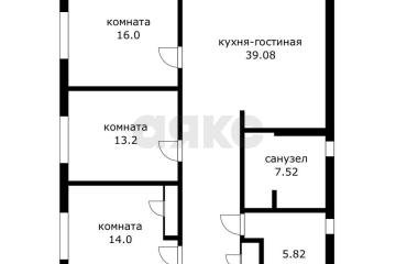 Фото №1: Дом 155&nbsp;м² + 9.3&nbsp;сот., 1&nbsp;эт. - Краснодар, мкр. Горхутор, ул. Бирюзовая