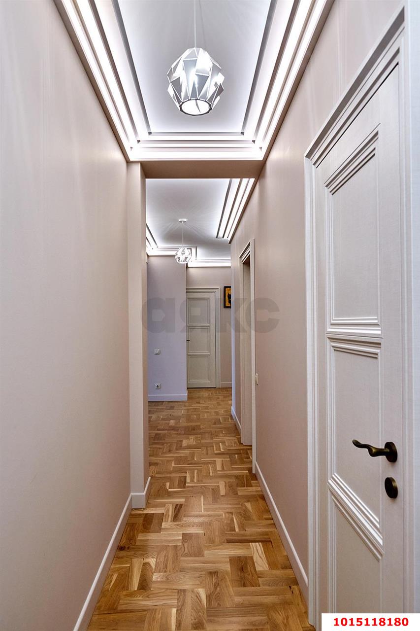 Фото №5: 3-комнатная квартира 109&nbsp;м², 13/19&nbsp;эт. - Краснодар, Кожзавод, ЖК Европейский, мкр. Западный внутригородской округ, ул. Кожевенная, 24