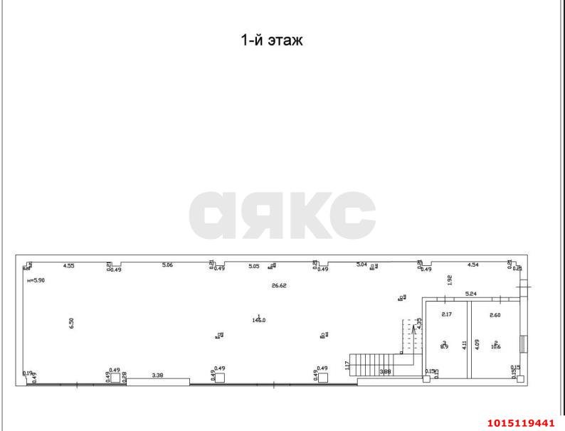 Фото №15: Отдельное здание 335&nbsp;м², 1/2&nbsp;эт. - Краснодар, Прикубанский внутригородской округ, мкр. Краевая Клиническая Больница, ул. Домбайская, 12А