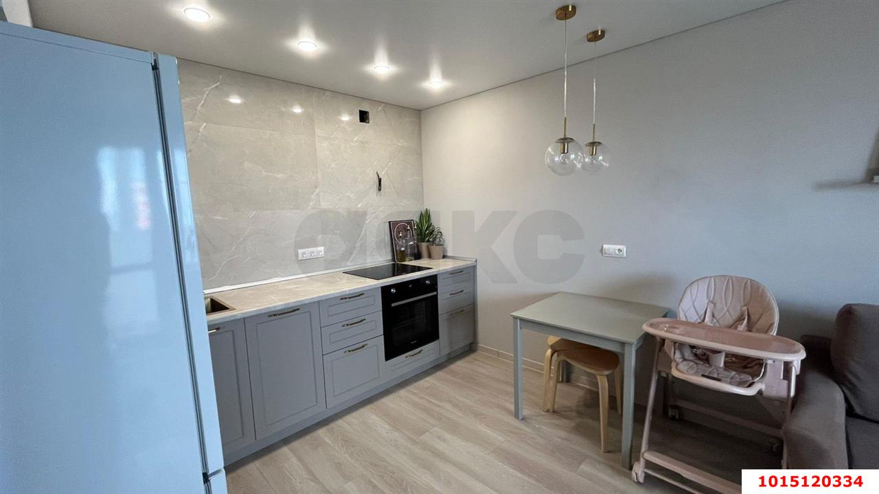 Фото №4: 1-комнатная квартира 38&nbsp;м², 13/17&nbsp;эт. - Краснодар, Прикубанский внутригородской округ, мкр. Восточно-Кругликовский, ул. Генерала Трошева, 21