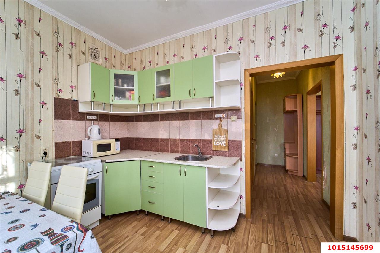 Фото №5: 1-комнатная квартира 38&nbsp;м², 3/3&nbsp;эт. - Краснодар, Прикубанский внутригородской округ, Калинино, мкр. Завод Радиоизмерительных Приборов, ул. Каравайная, 33