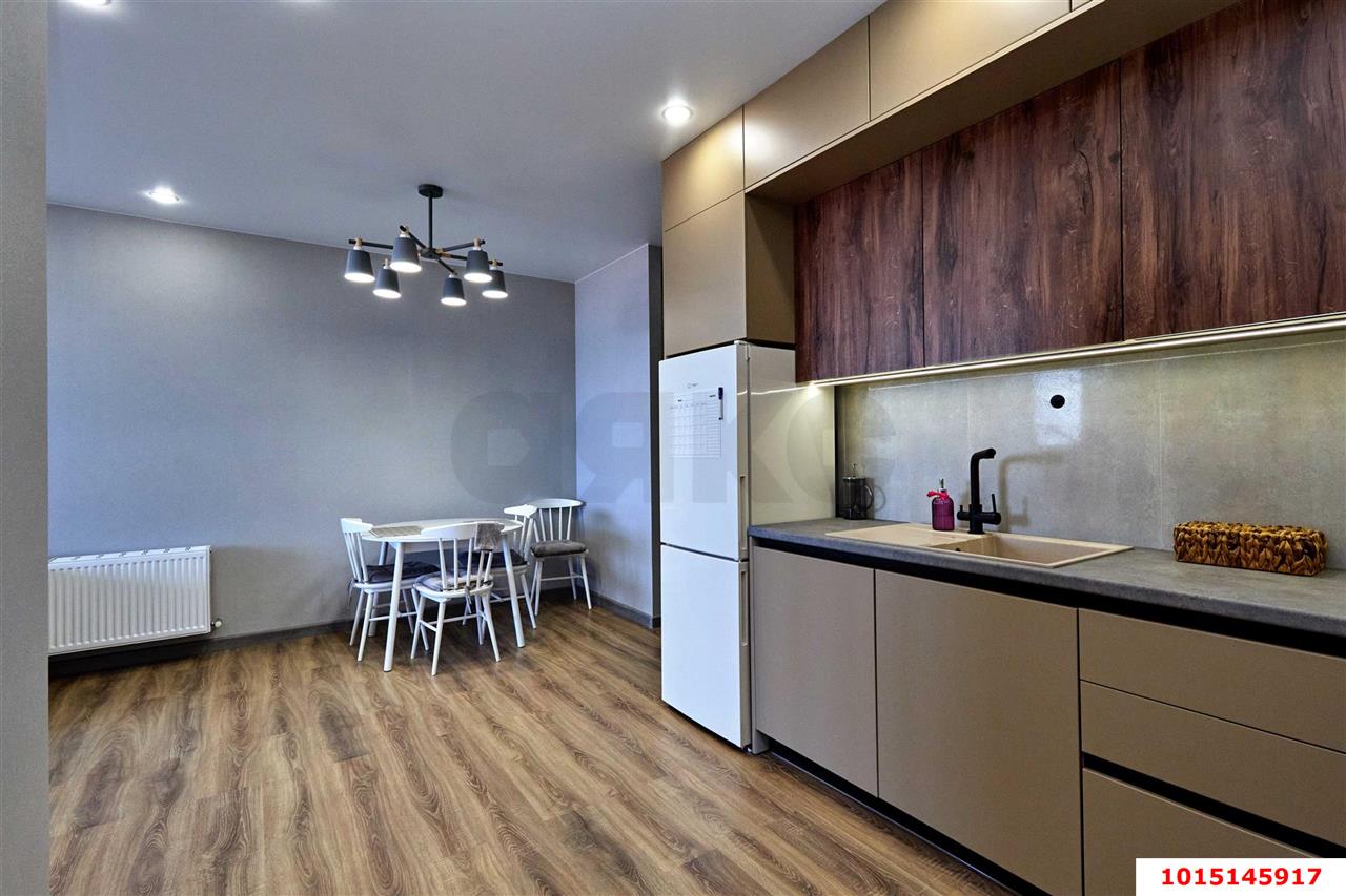 Фото №4: 1-комнатная квартира 60&nbsp;м², 6/24&nbsp;эт. - Краснодар, Прикубанский внутригородской округ, мкр. Любимово, 7к1