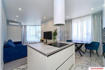 Фото №1: 3-комнатная квартира 80&nbsp;м², 23/24&nbsp;эт. - Краснодар, мкр. ЖК На Высоте, ул. Каляева, 263/4