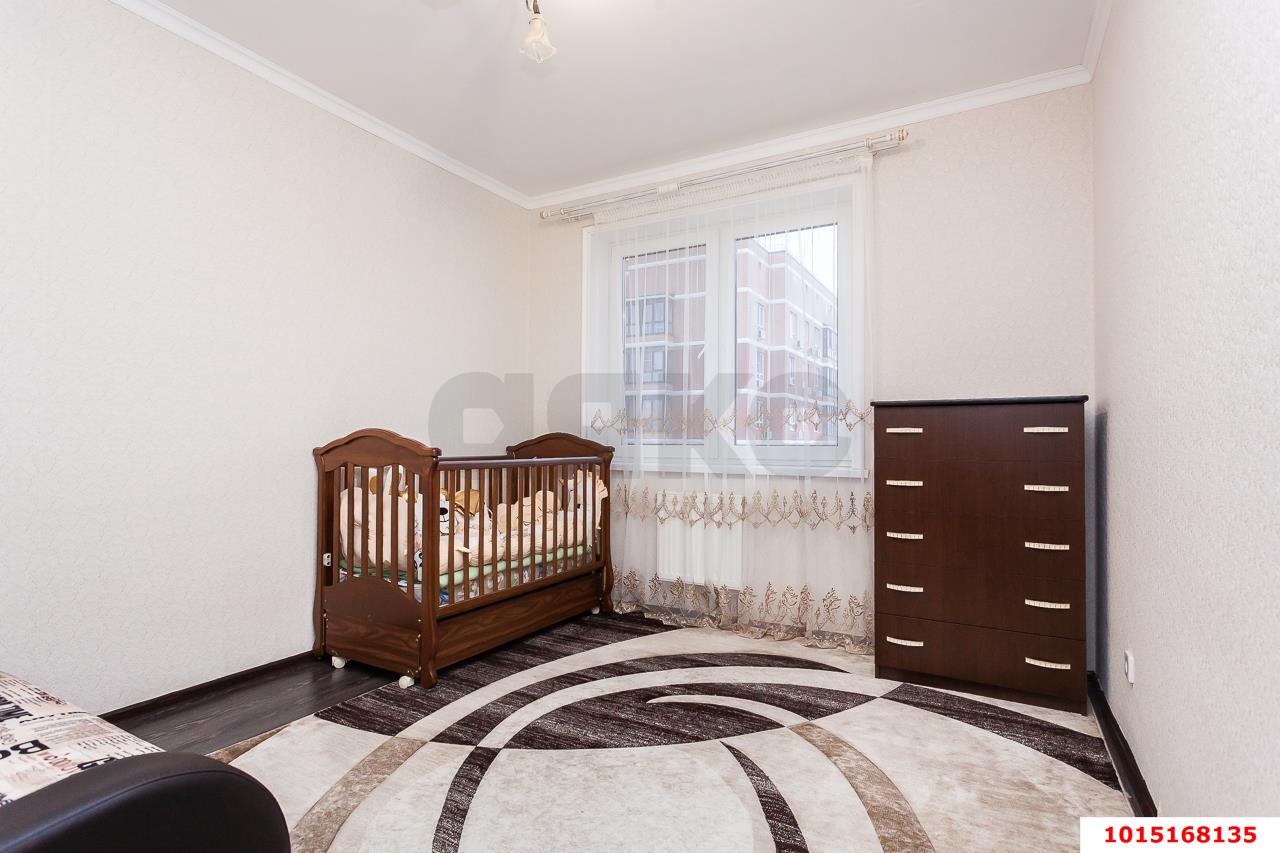 Фото №8: 2-комнатная квартира 55&nbsp;м², 15/25&nbsp;эт. - Краснодар, Прикубанский внутригородской округ, Панорама, мкр. ЖК Перспектива, ул. им. Героя Сарабеева В.И., 9