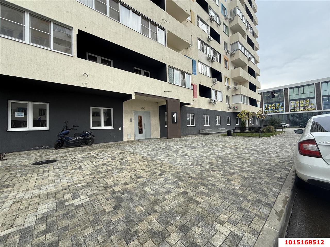 Фото №1: Торговое помещение 129&nbsp;м², 1/14&nbsp;эт. - Краснодар, Прикубанский внутригородской округ, мкр. жилой комплекс Южане, ул. Даниила Смоляна, 71