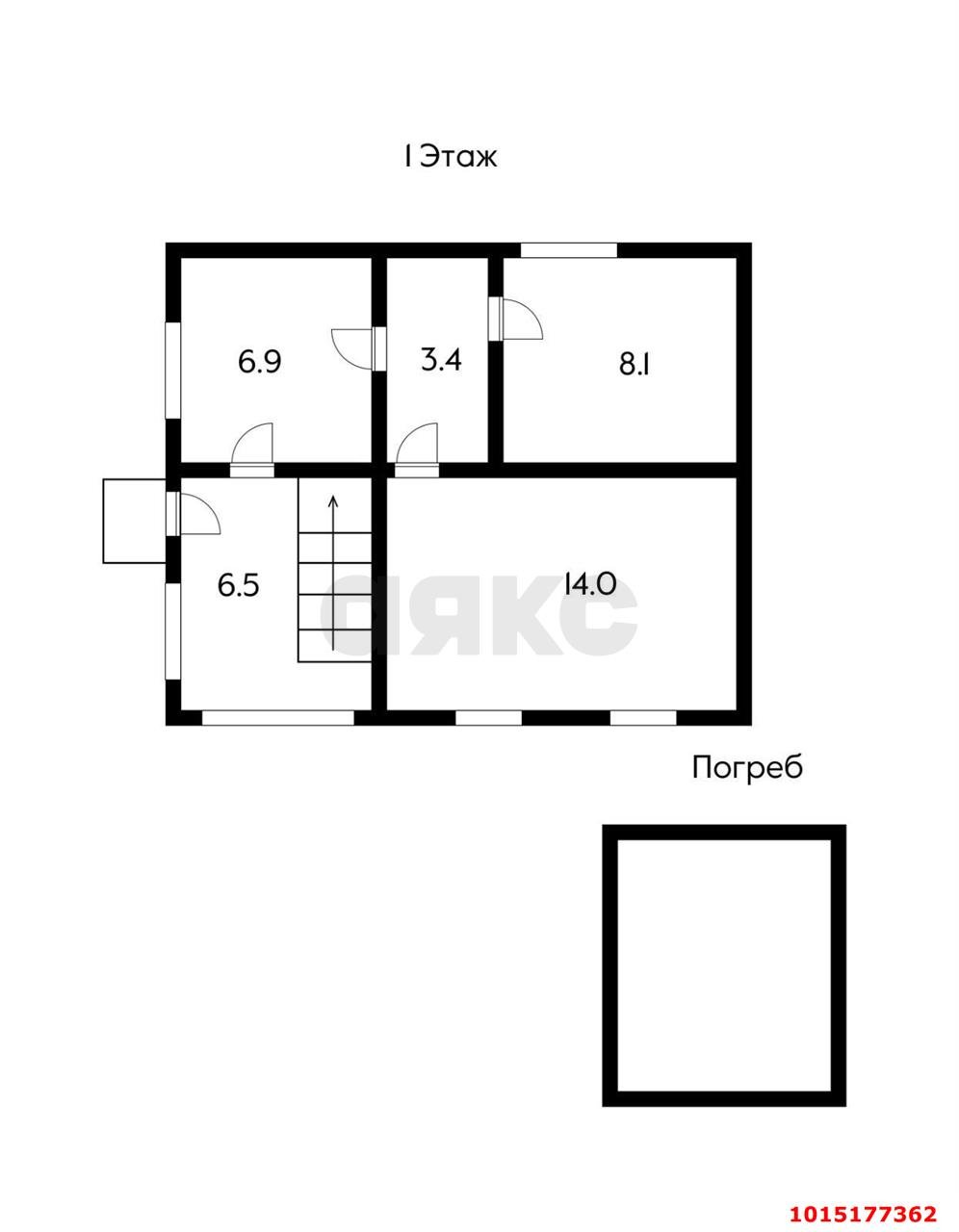 Фото №9: Дом 68&nbsp;м² + 4.1&nbsp;сот., 2&nbsp;эт. - Кубанское Яблоко, мкр. Прикубанский внутригородской округ, ул. Виноградная