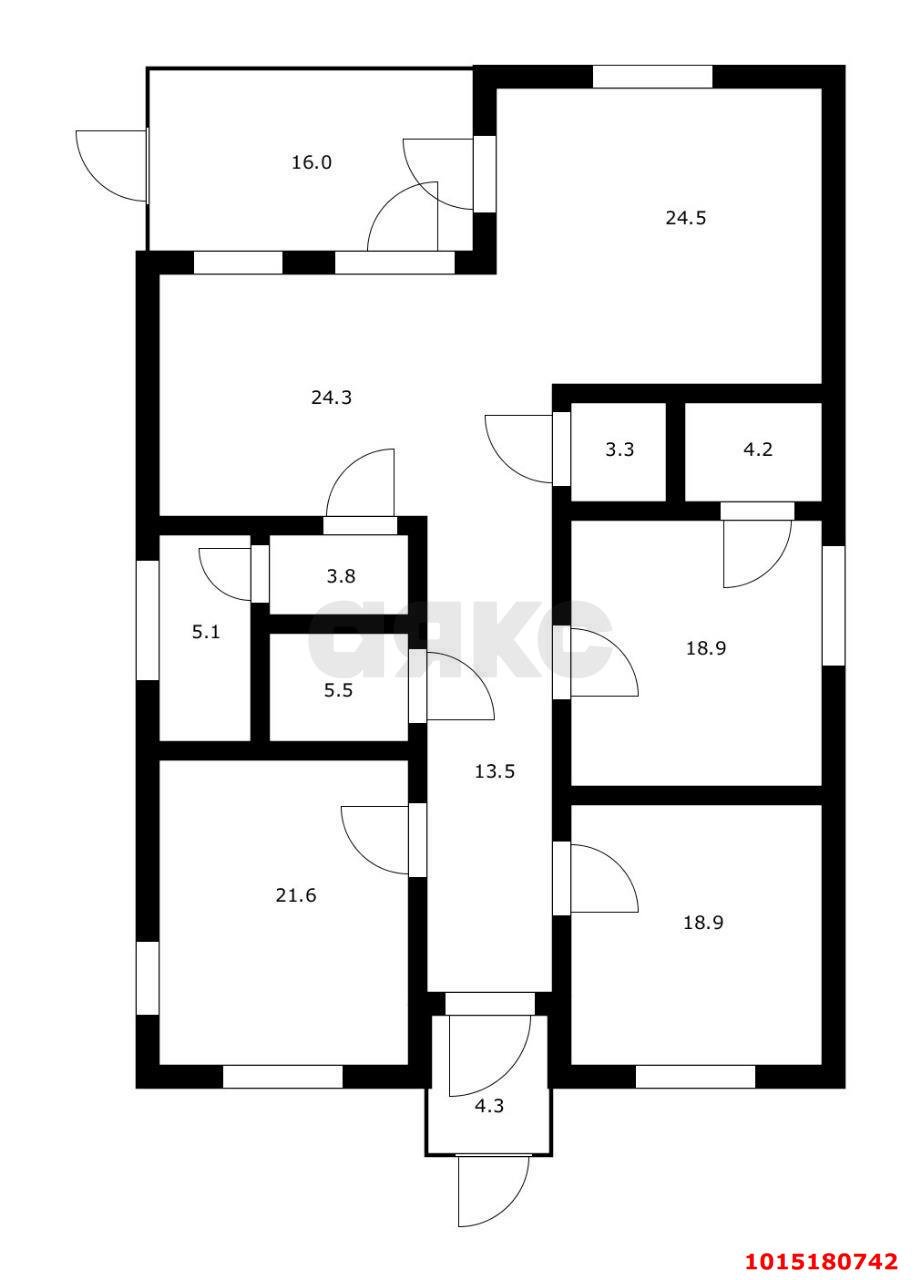 Фото №2: Дом 169&nbsp;м² + 6&nbsp;сот., 1&nbsp;эт. - отделения № 3 СКЗНИИСиВ, Прикубанский внутригородской округ, п. коттеджный  Малиновка, ул. имени Героя Анощенкова, 101