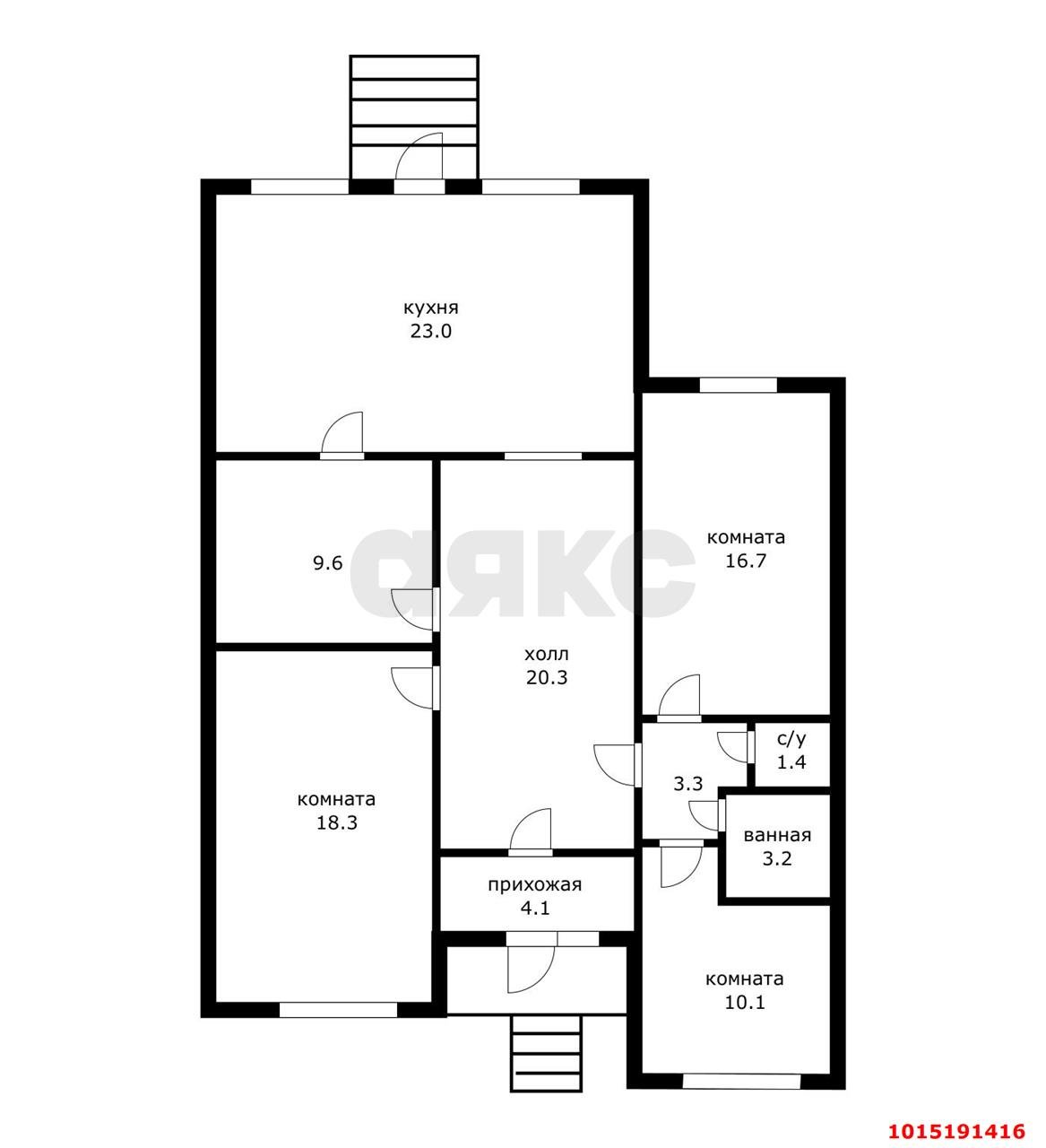 Фото №16: 3-комнатная квартира 110&nbsp;м², 1/1&nbsp;эт. - Новосергиевская, ул. Садовая, 41