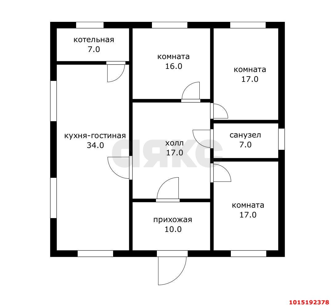 Фото №7: Дом 124&nbsp;м² + 4.3&nbsp;сот., 1&nbsp;эт. - Динская, мкр. Северный, ул. 300-летия Кубанского Войска, 80