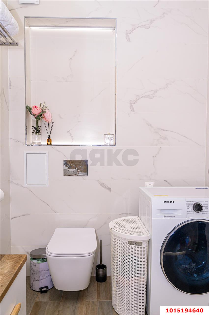 Фото №11: 3-комнатная квартира 95&nbsp;м², 19/26&nbsp;эт. - Краснодар, Прикубанский внутригородской округ, Фестивальный, Отделение № 1 совхоза Солнечный, мкр. ЖК Седьмой Континент, ул. Совхозная, 1к5