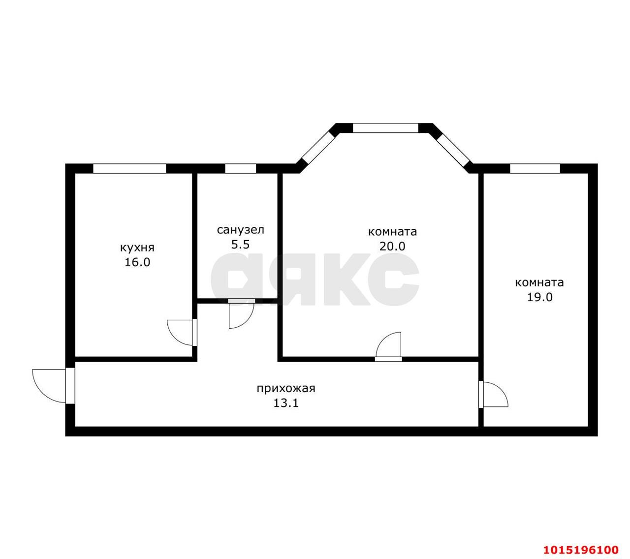 Фото №10: 2-комнатная квартира 73&nbsp;м², 2/3&nbsp;эт. - Краснодар, Прикубанский внутригородской округ, мкр. Сады Калинина, ул. Артёмовская, 5