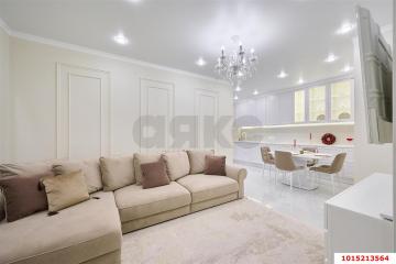 Фото №1: 1-комнатная квартира 50&nbsp;м², 8/24&nbsp;эт. - Краснодар, мкр. ЖК Краснодар Сити, ул. Шоссе Нефтяников, 18к3