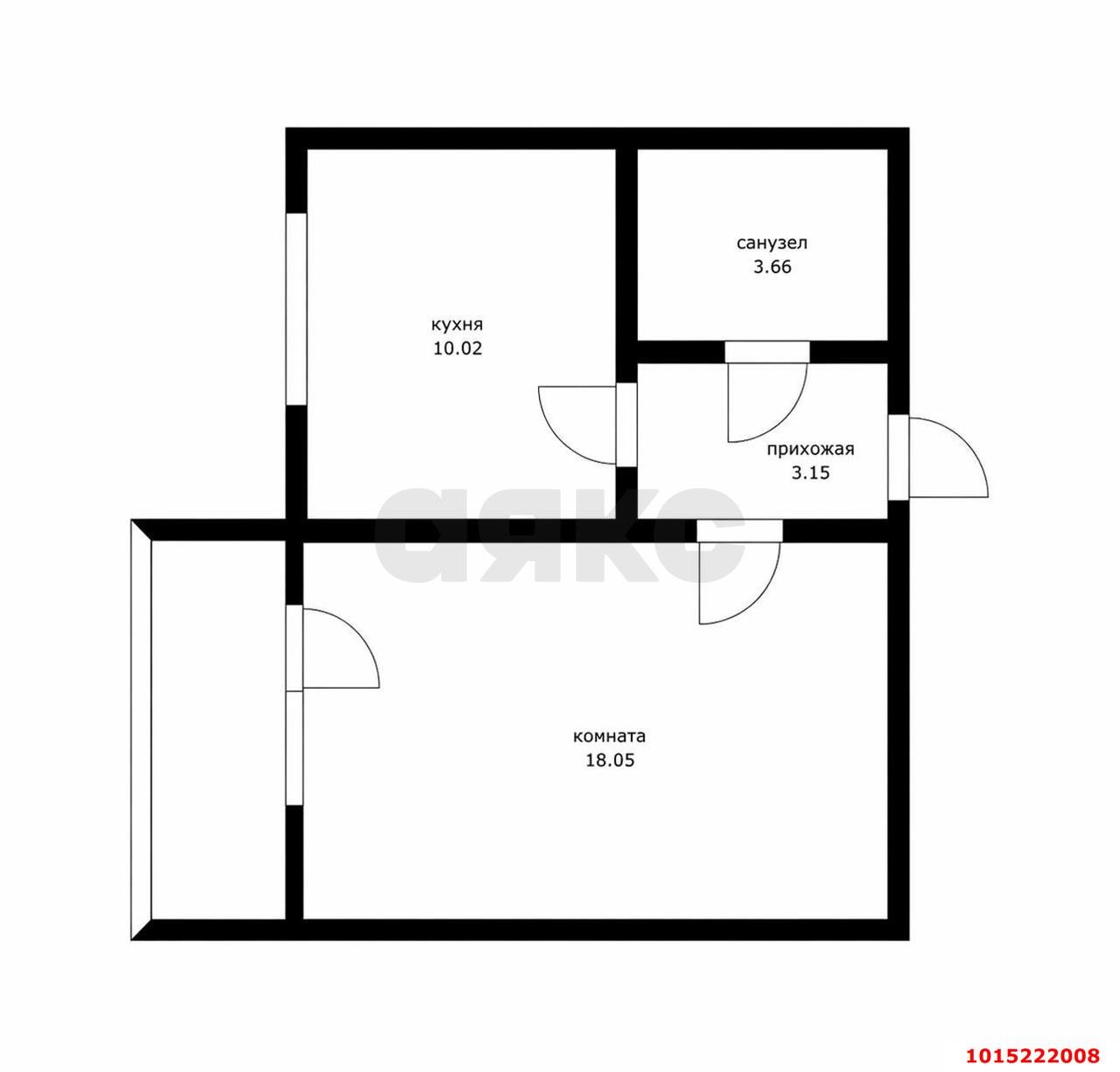 Фото №11: 1-комнатная квартира 40&nbsp;м², 9/16&nbsp;эт. - Краснодар, Прикубанский внутригородской округ, мкр. Московский, ул. имени Николая Семеновича Котлярова, 17