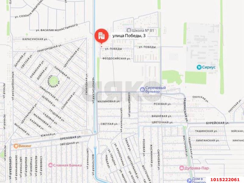 Фото №4: Коммерческая земля 10.44&nbsp;сот. - Пригородный, Карасунский внутригородской округ, мкр. Алтайский, ул. Победы
