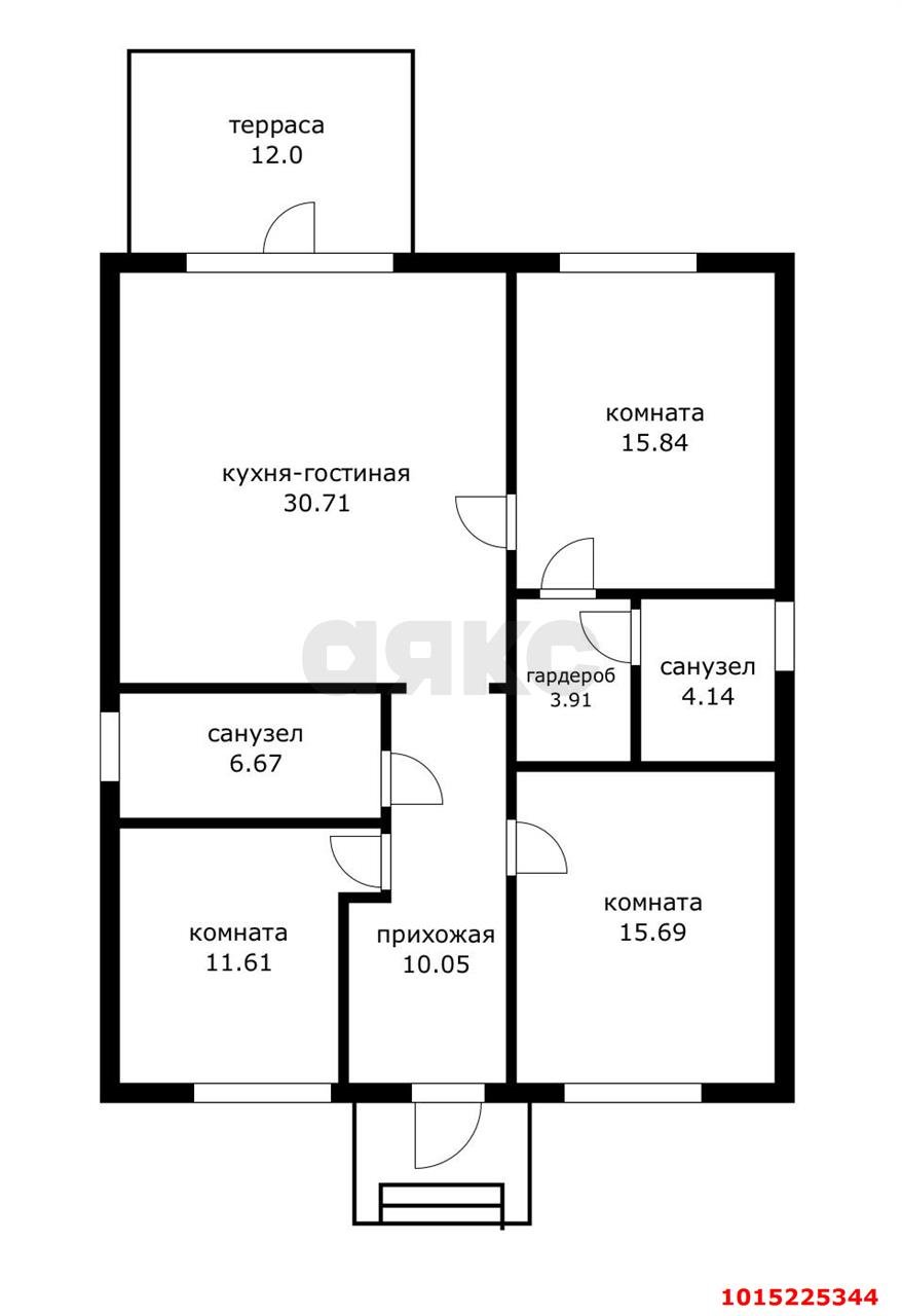 Фото №15: Дом 115&nbsp;м² + 4.32&nbsp;сот., 1&nbsp;эт. - Краснодар, Прикубанский внутригородской округ, мкр. жилой комплекс Дания, ул. Атлантическая, 157/3