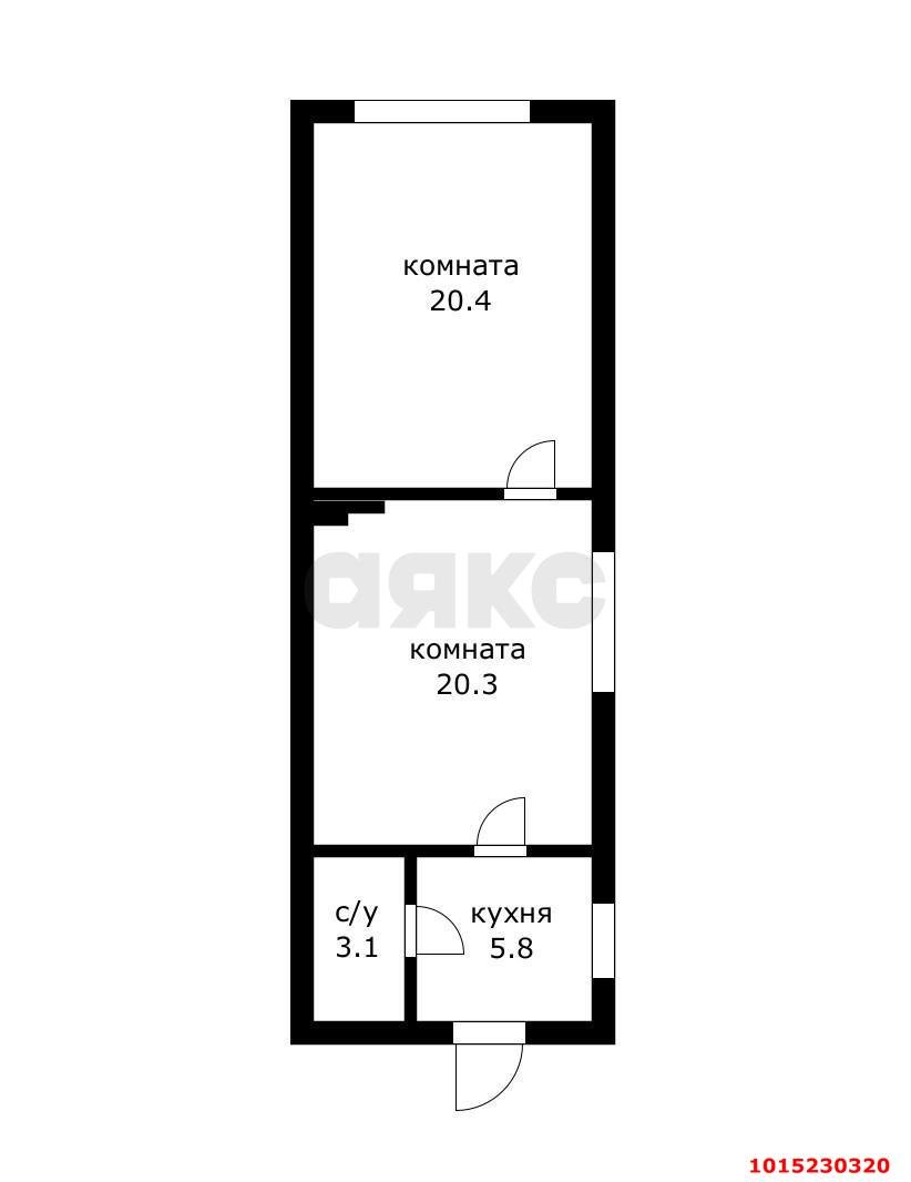 Фото №8: Дом 82&nbsp;м² + 3&nbsp;сот., 1&nbsp;эт. - Краснодар, Западный внутригородской округ, мкр. Центральный, ул. имени Максима Горького, 79