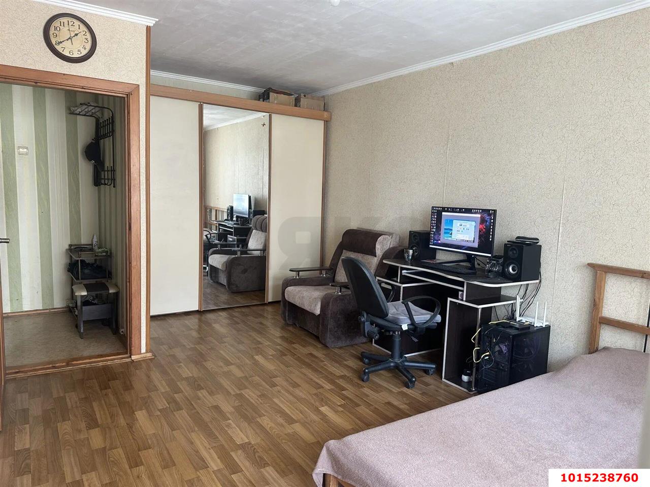 Фото №4: 1-комнатная квартира 35&nbsp;м², 4/5&nbsp;эт. - Краснодар, Прикубанский внутригородской округ, Калинино, мкр. Завод Радиоизмерительных Приборов, ул. Тепличная, 62