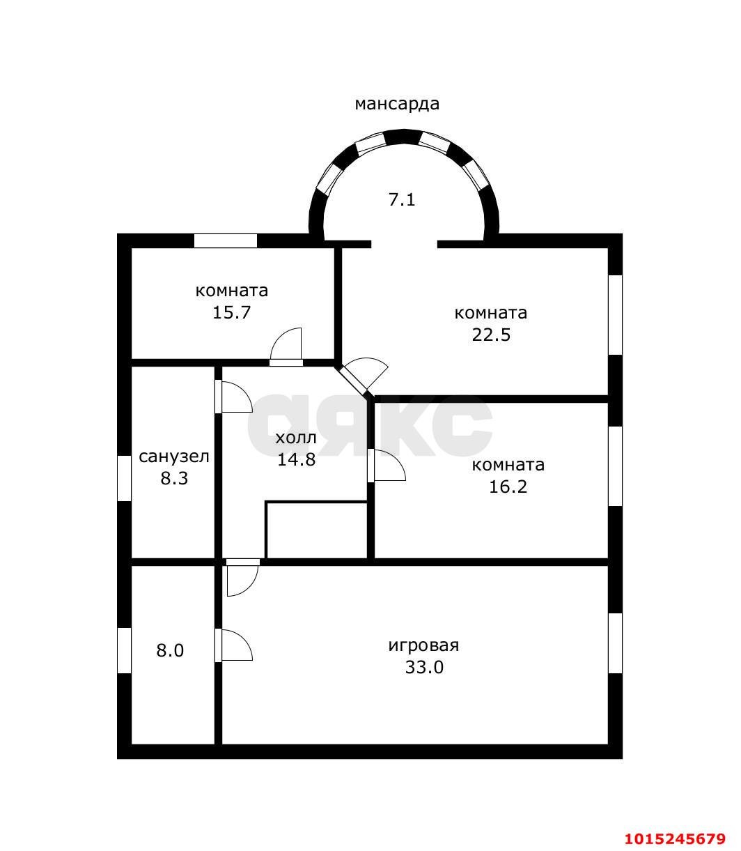 Фото №28: Дом 252&nbsp;м² + 8&nbsp;сот., 2&nbsp;эт. - Краснодар, Прикубанский внутригородской округ, мкр. Горхутор, ул. Стадионная, 39