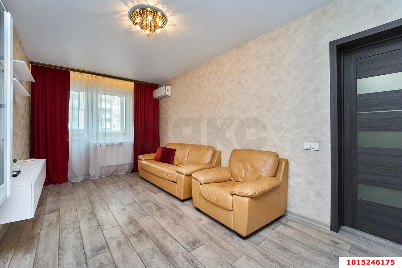 Фото №8: 2-комнатная квартира 65&nbsp;м², 19/22&nbsp;эт. - Краснодар, Прикубанский внутригородской округ, Фестивальный, ЖК Трио, мкр. Солнечный, ул. Казбекская, 3