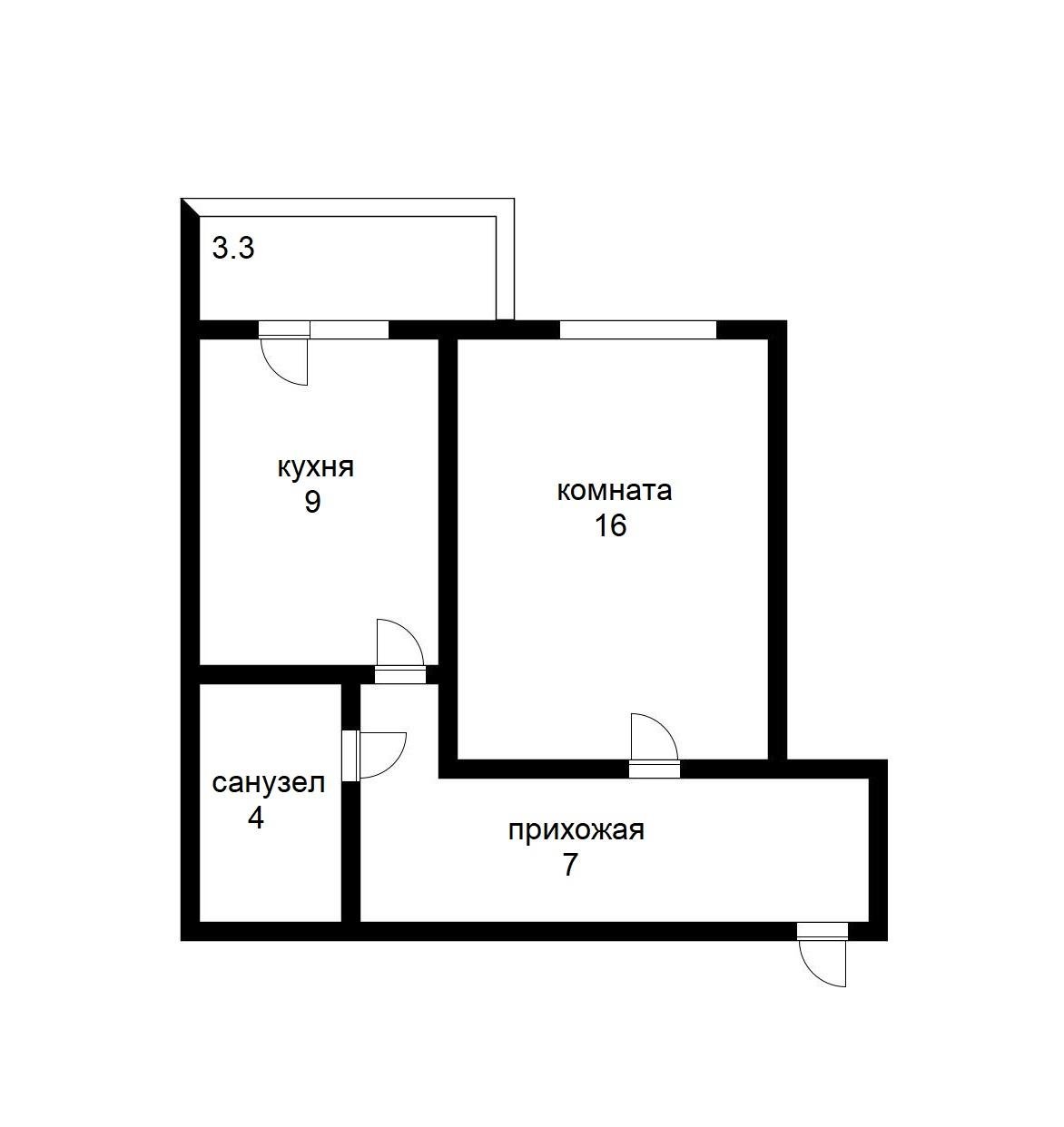 Фото №5: 1-комнатная квартира 41&nbsp;м², 3/6&nbsp;эт. - Краснодар, Прикубанский внутригородской округ, мкр. Музыкальный, ул. имени Ф.И. Шаляпина, 33
